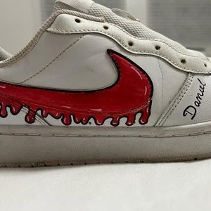 Nike Sneakers customized for “Daniel” used good condition size 7